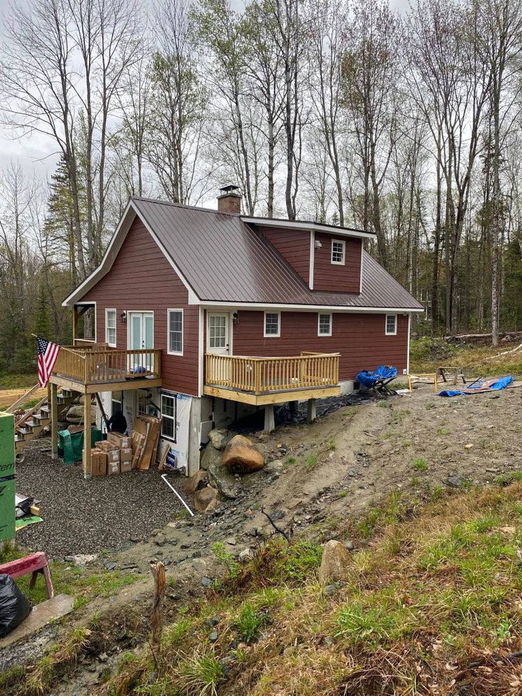 Custom Home Construction for Cushman Brook Construction in Dalton, NH