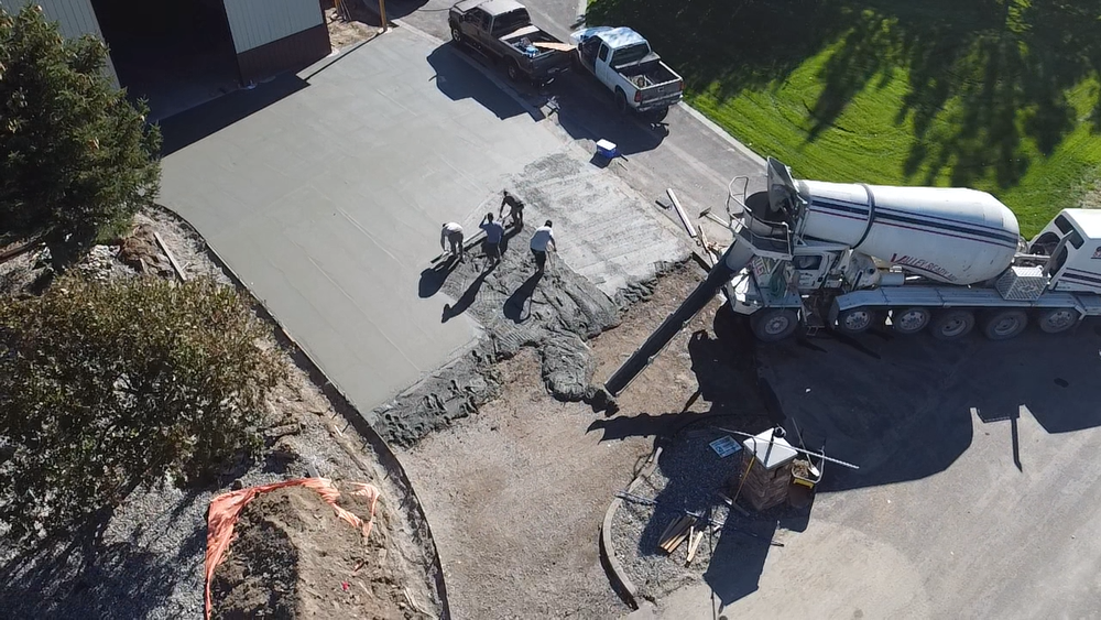 Concrete Work for Remington Builders in Idaho Falls, ID