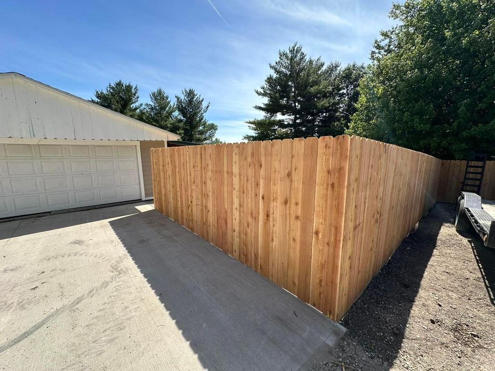 Fence Installation for Illinois Fence & outdoor co. in Kewanee, Illinois