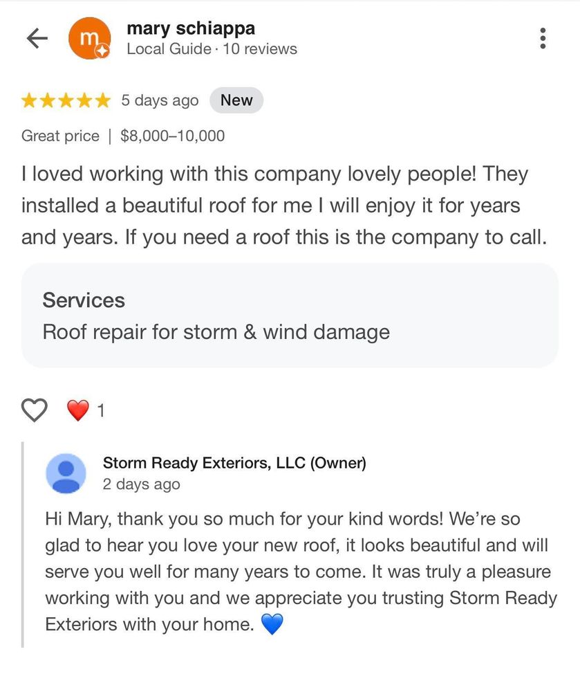 All Photos for Storm Ready Exteriors in Chesapeake Beach, MD