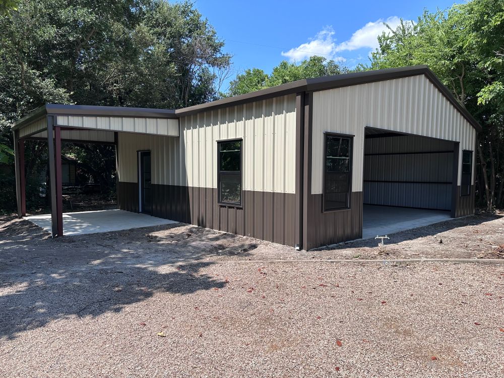 Metal Buildings for BCS Construction in Saginaw, TX