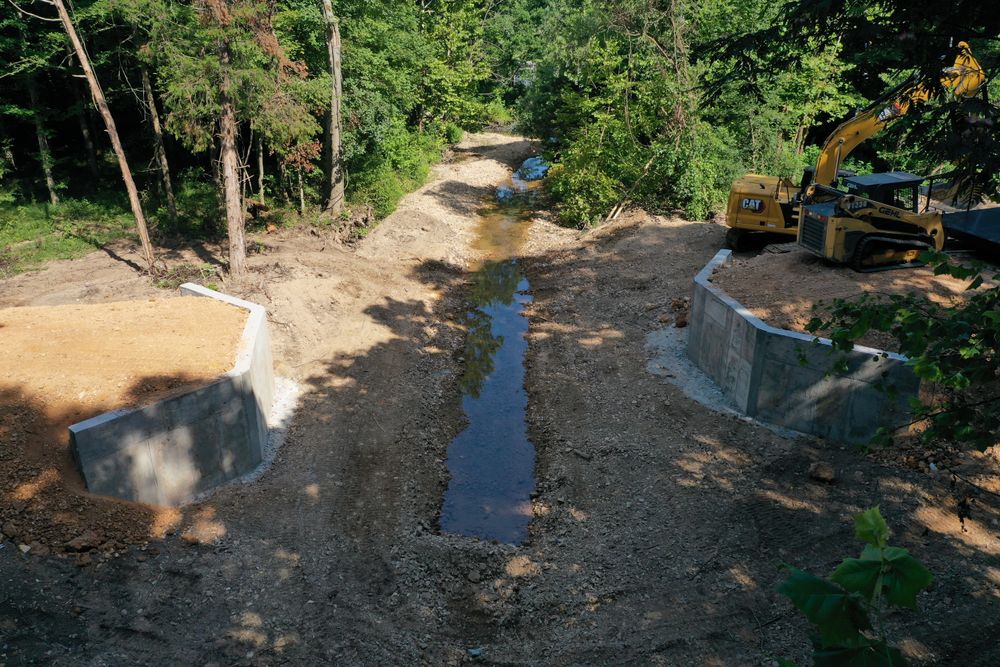 Residential Bridges for JW Johnson Construction in Linden, TN
