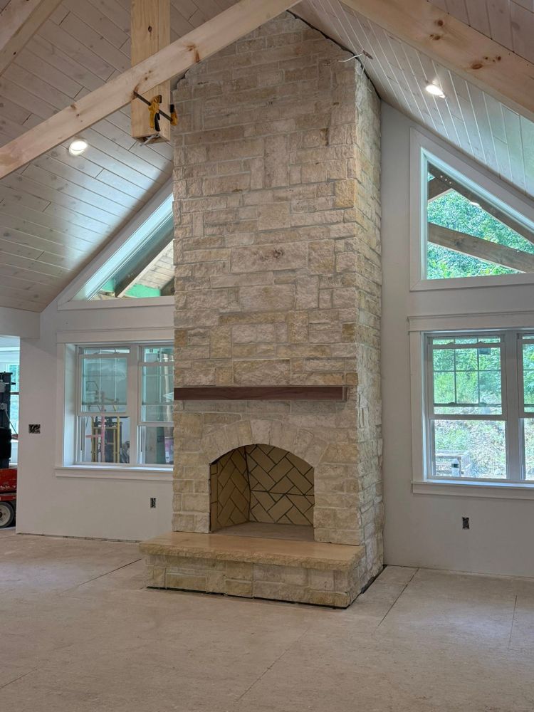 Our expert Fireplace Installation service enhances your home with custom designs, blending safety and style. Trust our skilled masons to deliver a seamless installation tailored to your comfort and aesthetic preferences. for Alderman's Masonry and Construction in Windham, ME