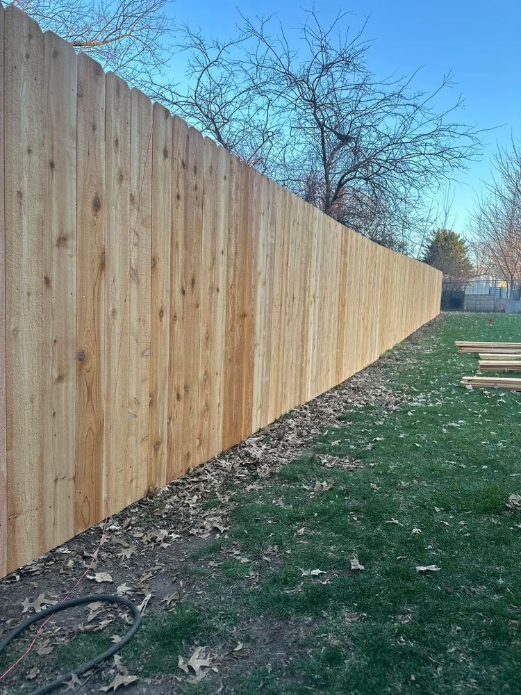 Fence Installation for Illinois Fence & outdoor co. in Kewanee, Illinois