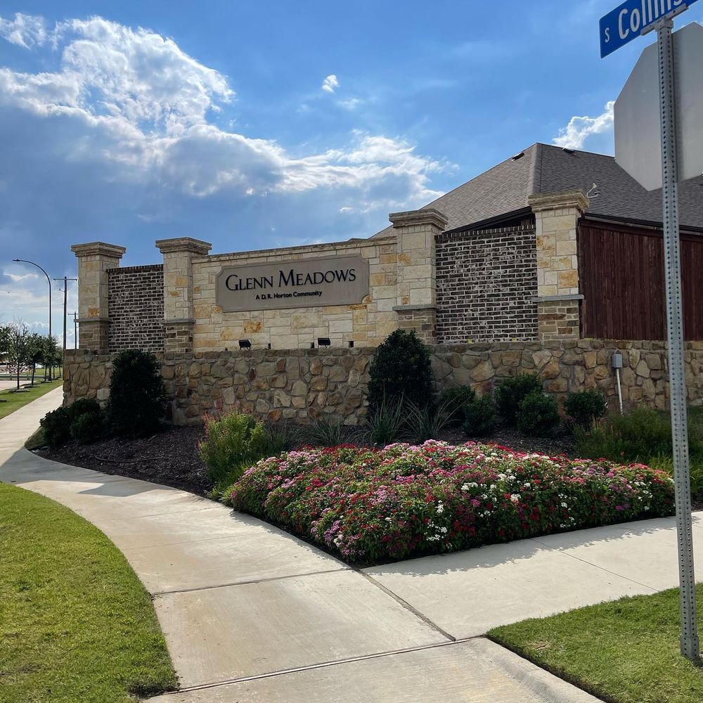 Seasonal color changes for Guerrero's Landscape in Fort Worth,  TX