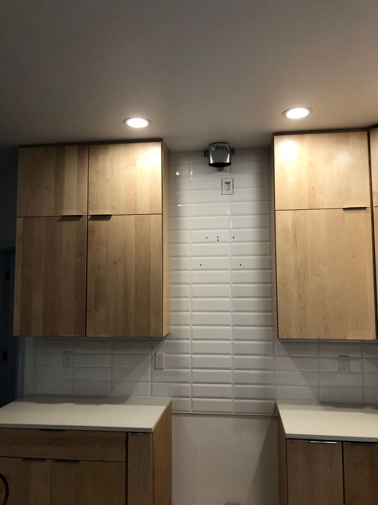 Kitchen backsplash  for Dakota Tile & Stone in Belle Fourche, SD