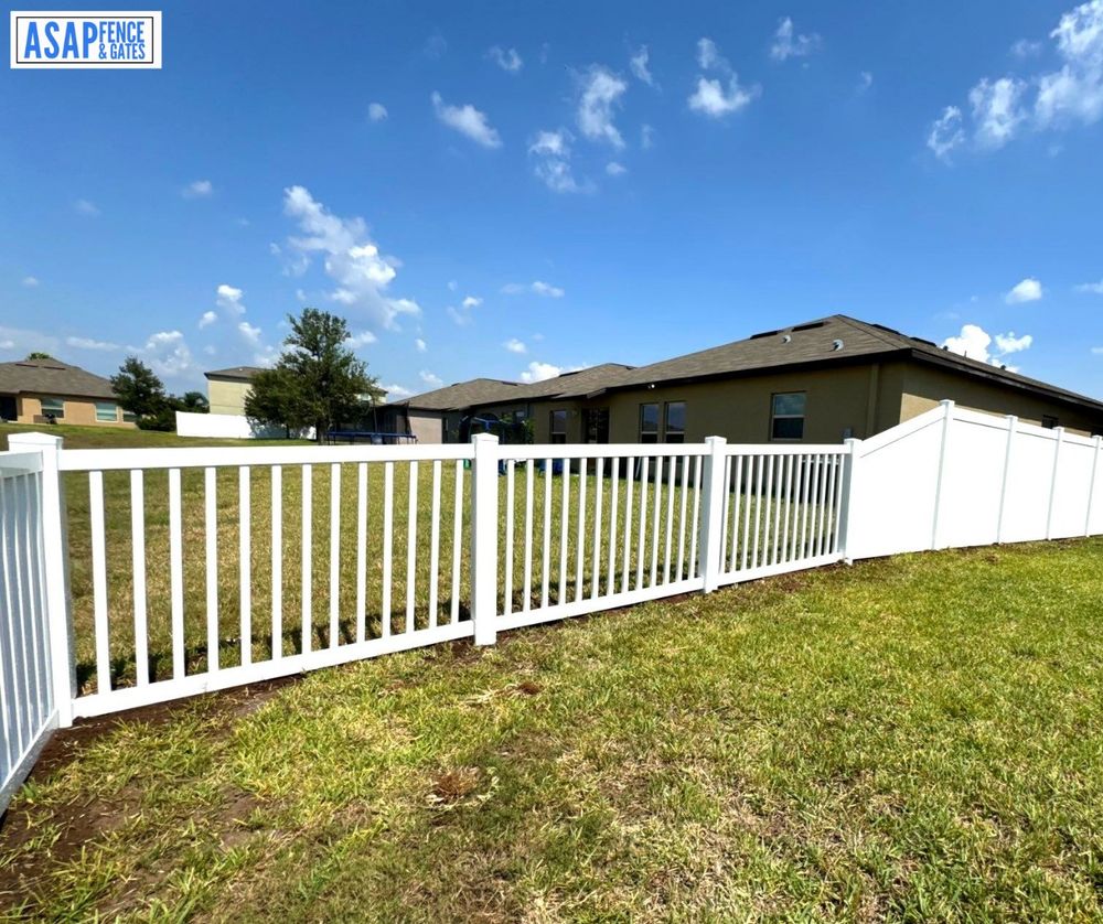 Vinyl Fence Options for ASAP Fence & Gates - Central, FL in Leesburg, FL