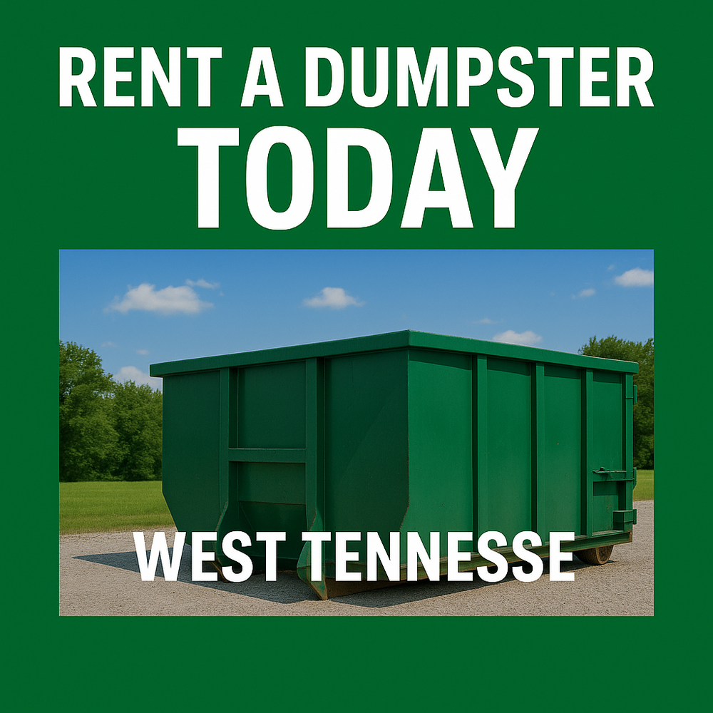 Dumpster Rental for R & R Enterprises in Jackson, TN