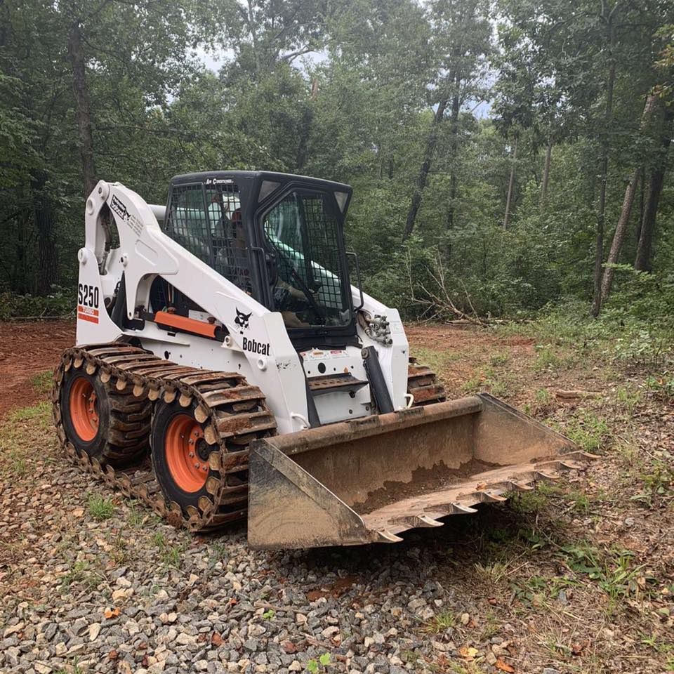 Land Clearing for T Crane Grading LLC in Clarkesville, GA