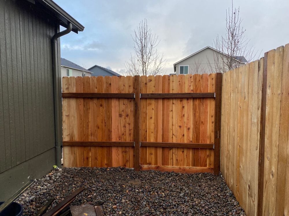 Fence gallery for Willamette Landscaping & Tree Services in Albany, OR