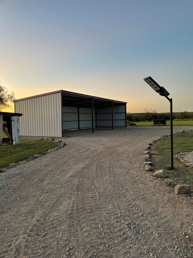 We offer durable and customizable metal buildings for additional storage or workspace on your property, complemented by our expert fencing services to ensure security and privacy for your home. for D Flying E Mobile Welding & Fencing in Dalhart,, TX