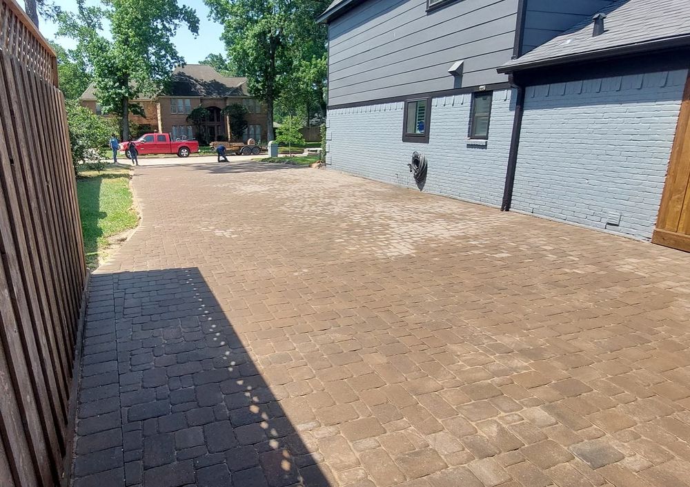 Our pavers service provides homeowners with a durable and attractive solution for their outdoor spaces. Our team will work with you to create custom designs that enhance the beauty of your property. for Slabs on Grade - Concrete Specialist in Spring, TX
