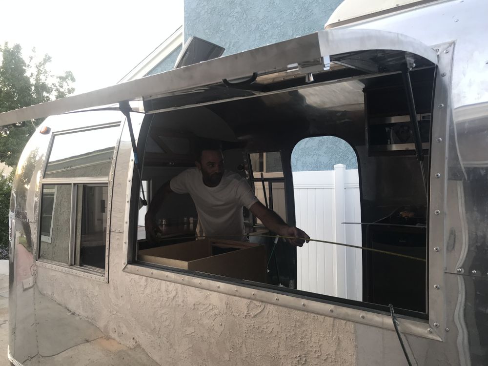 Airstream - Mobile Bar for Mauka to Makai RV Renovations in Los Angeles, CA