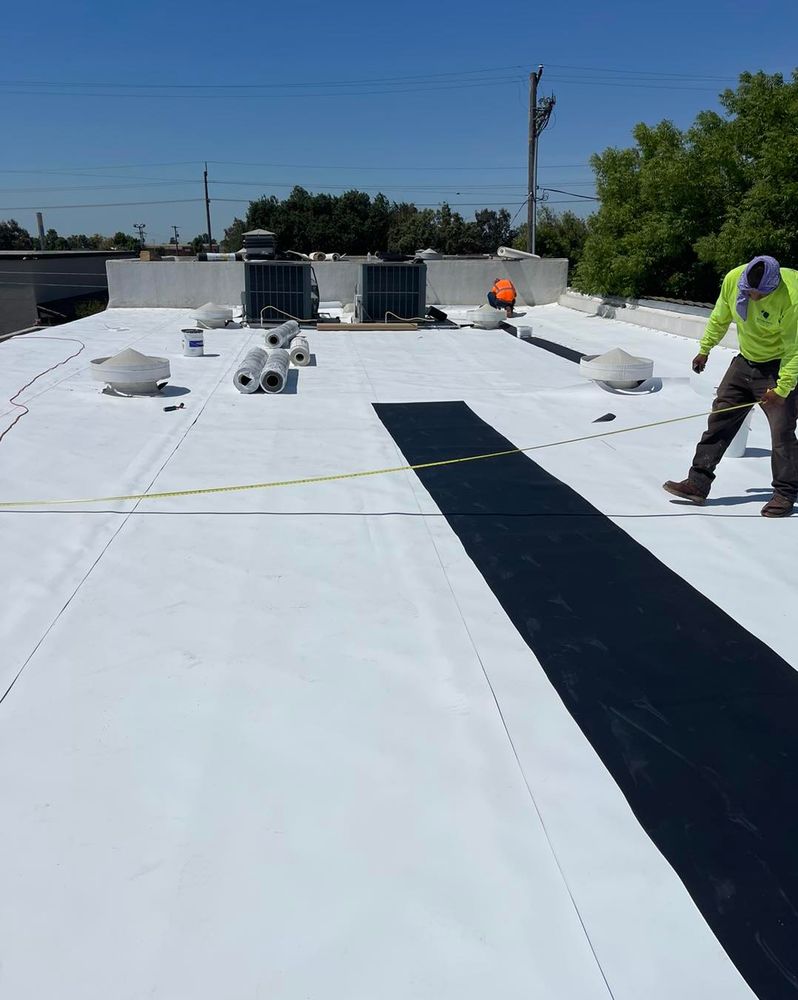 Our expert roofing service offers durable, energy-efficient metal roofing solutions that enhance your home's curb appeal, providing long-lasting protection and peace of mind with minimal maintenance. for Albano's Construction Solutions in Gustine, CA