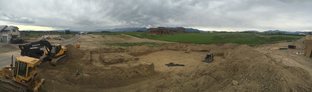 Foundations for R&H Homes in Bozeman, MT