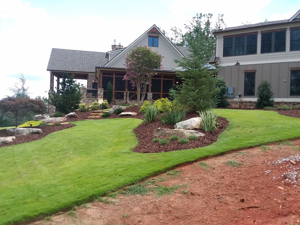 Landscape Design for Georgia Pro Scapes in Cumming, Georgia