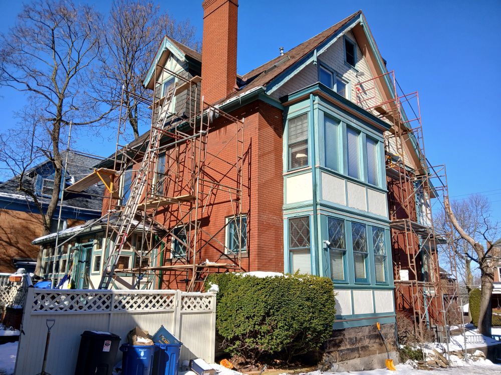 Soffit/facia for Joseph Little Home Improvements in Pittsburgh, PA