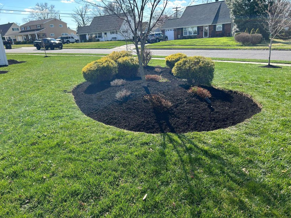 Enhance your outdoor living space with our expert patio design & construction services. We transform ordinary yards into beautiful, functional areas perfect for relaxation and entertaining family and friends. for Russo’s Landscaping & Tree Removal in Levittown, PA