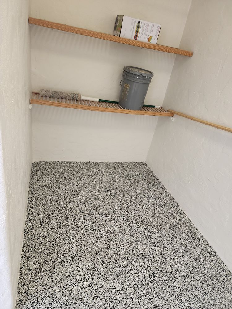 Transform your garage into a durable and visually stunning space with our Epoxy Services. Our professional application process will provide long-lasting protection for your floors while enhancing the overall aesthetics. for Flawless Finish Inc. in Fort Myers, FL