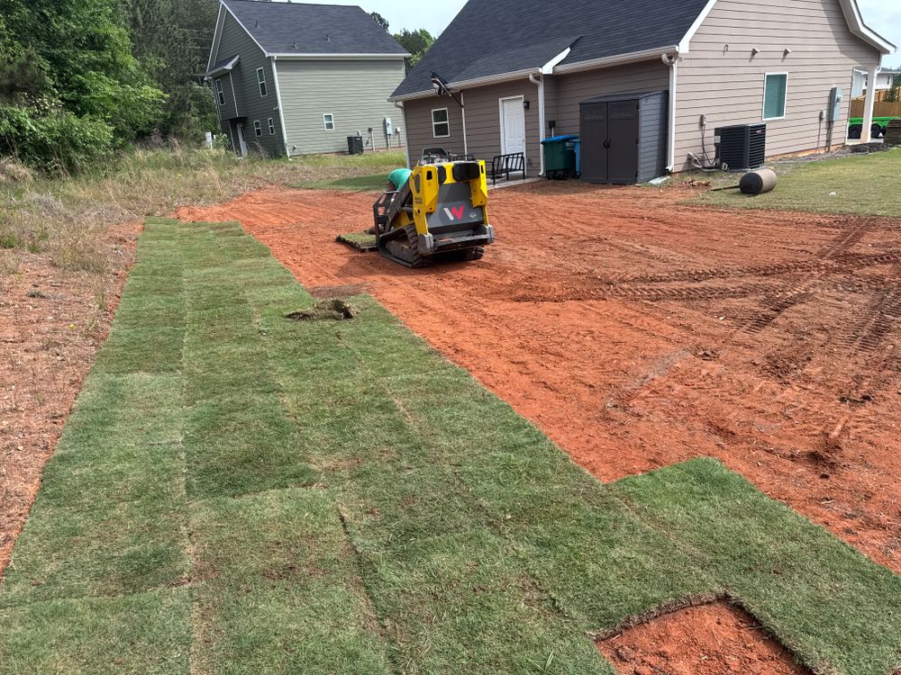 All Photos for Deeply Rooted Lawns – Hydroseeding & Sod Installation Services in Winder, GA
