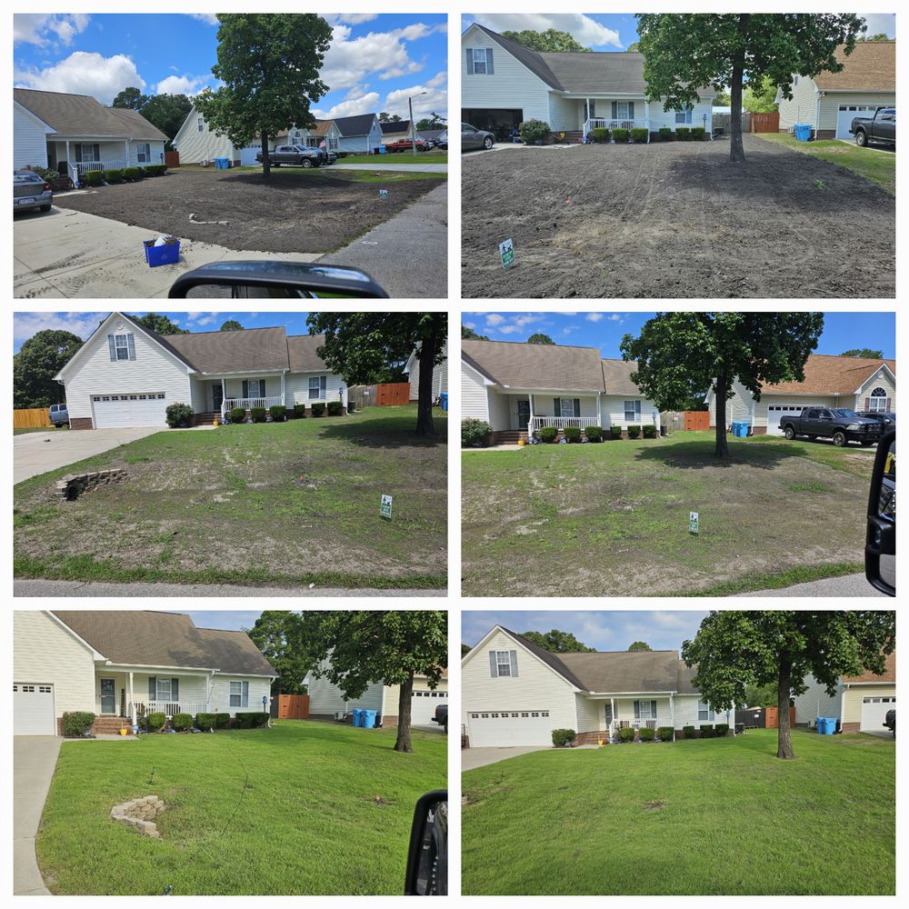 Fall Clean Up for Heroy's Lawn Services in Jacksonville, North Carolina