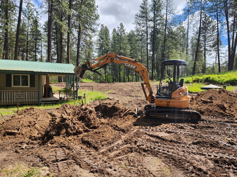 Our Land Clearing & Demolition service efficiently removes obstacles, preparing your property for new construction or landscaping with minimal disruption and attention to detail, ensuring a smooth transition toward your project goals. for Model A Excavating in Spokane Valley, WA