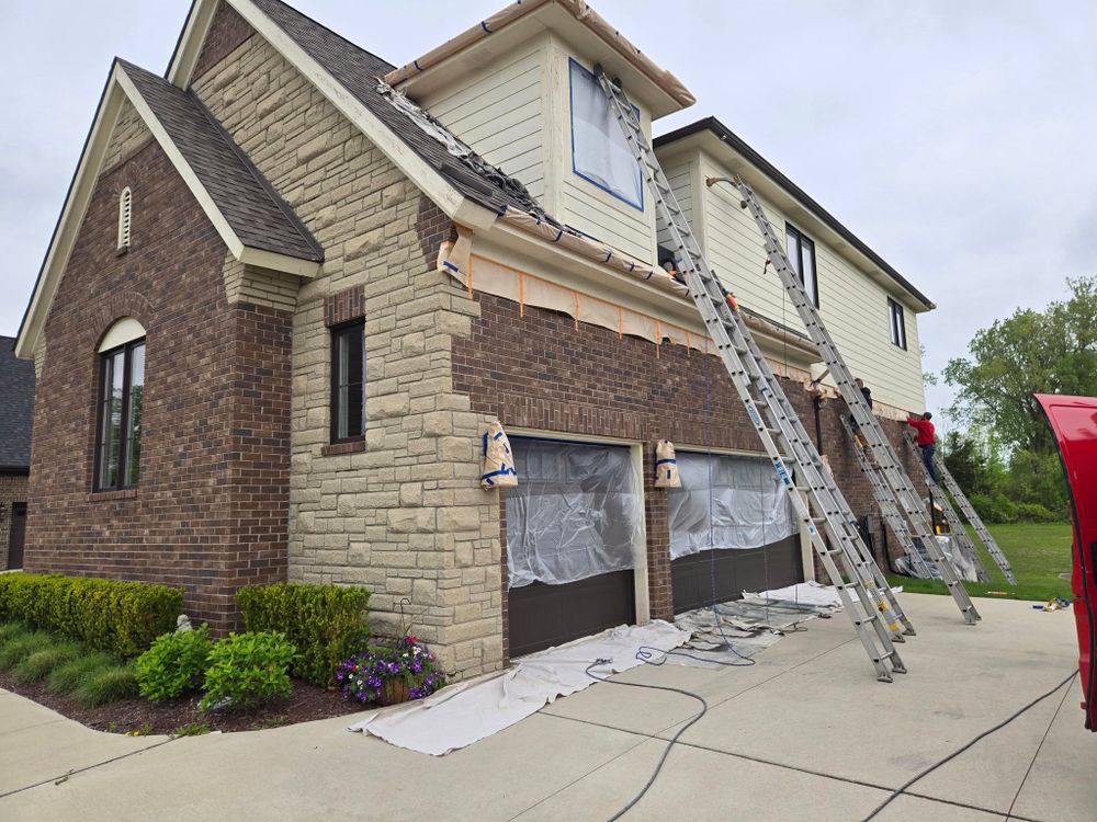 Exterior Painting for Rolling Magic Paints in Washington, MI