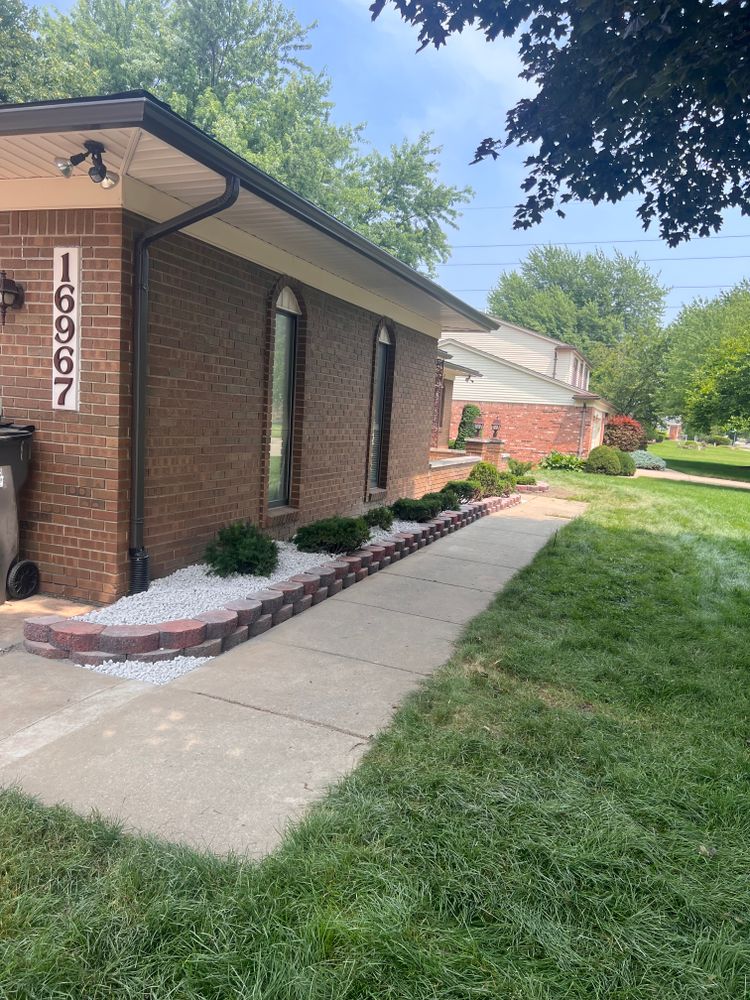 Retaining walls for Alltimate Outdoor Services in Warren, MI