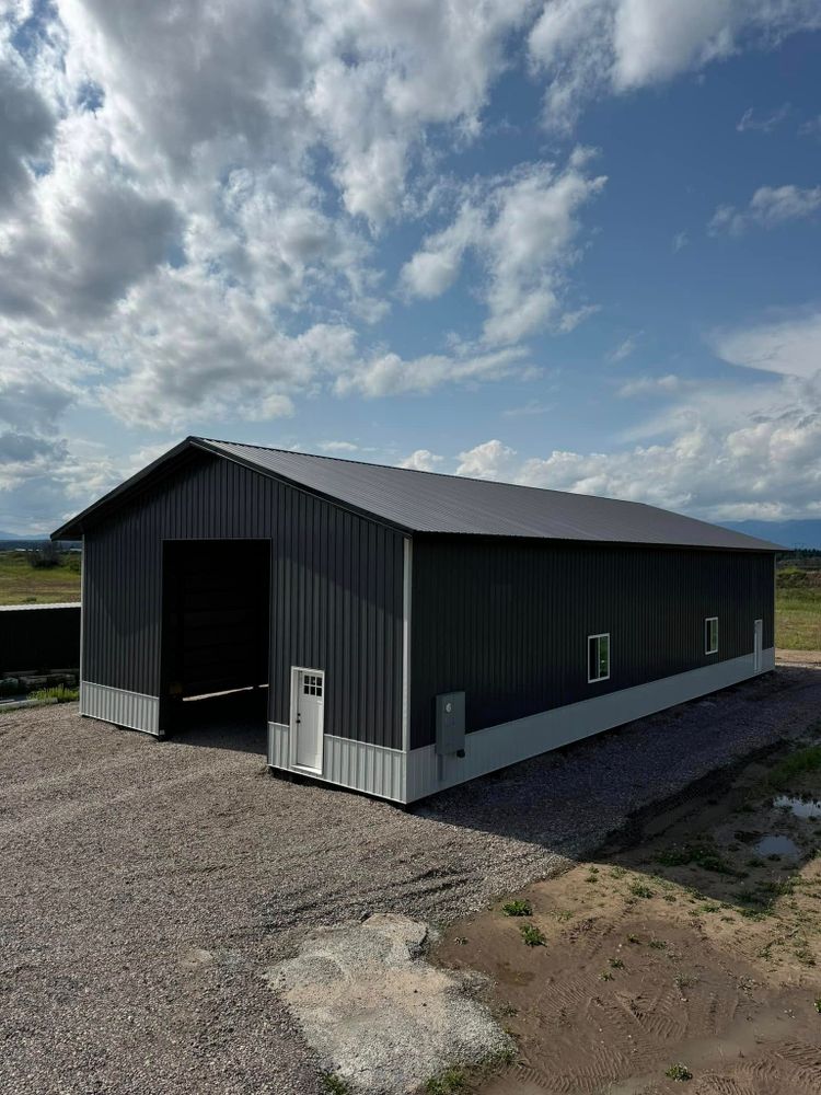 Transform your property with our expert Pole Barn Construction service. We provide durable, customizable barns tailored to your needs, ensuring a perfect blend of functionality and aesthetics for residential and commercial use. for Rocky Mountain Shed Builders in Whitefish, MT