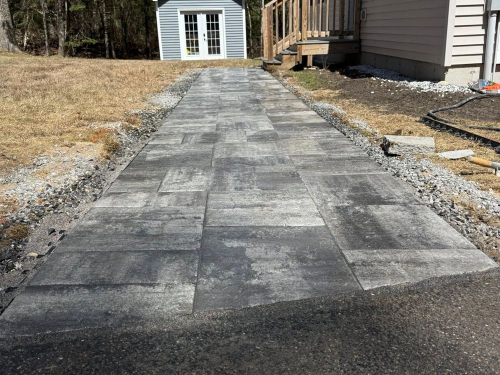 Enhance your home's beauty and durability with our expert brickwork service, offering skilled craftsmanship for walls, patios, and more. Trust us to deliver stunning results that stand the test of time. for Alderman's Masonry and Construction in Windham, ME