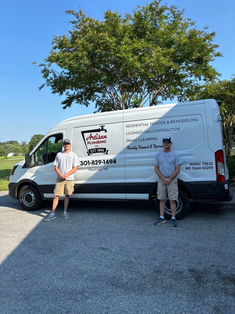 Artisan Plumbing team in Mount Airy, MD - people or person