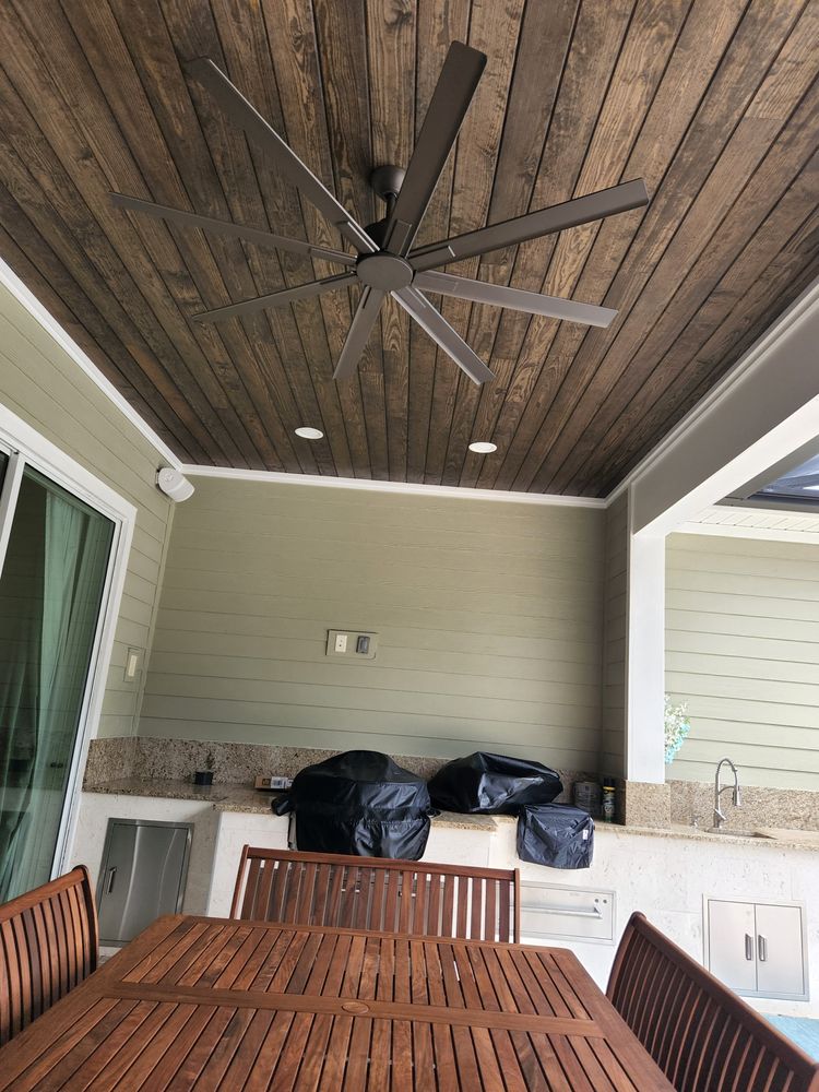 Accent walls, Ceiling Beams, Tounge & Groove Ceilings and more.... for Florida Coastal Carpentry LLC.  in Flagler County, FL