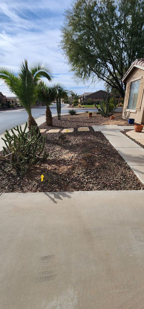Hardscaping for Sunrise Landscape in Maricopa, AZ