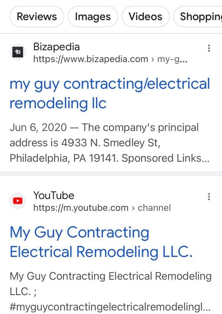 All Photos for My Guy Contracting/Electrical Remodeling LLC. in Philadelphia, PA