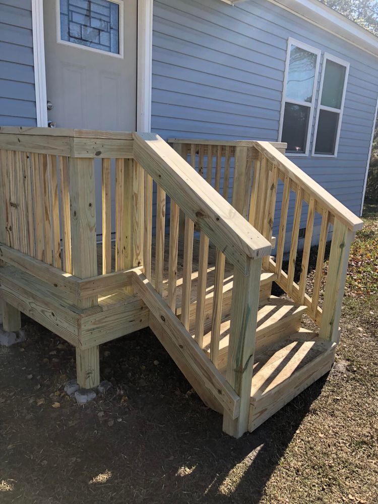 Exterior Renovations for Holland Builders in Jacksonville, NC