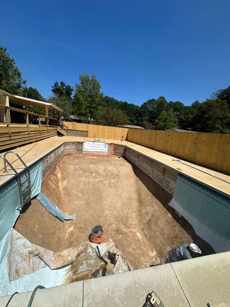 Our professional team will handle every step of the pool installation process, from design to completion. Let us transform your backyard into a relaxing oasis with our expert services. for Serenity Pool and Spa in Bartow County, GA