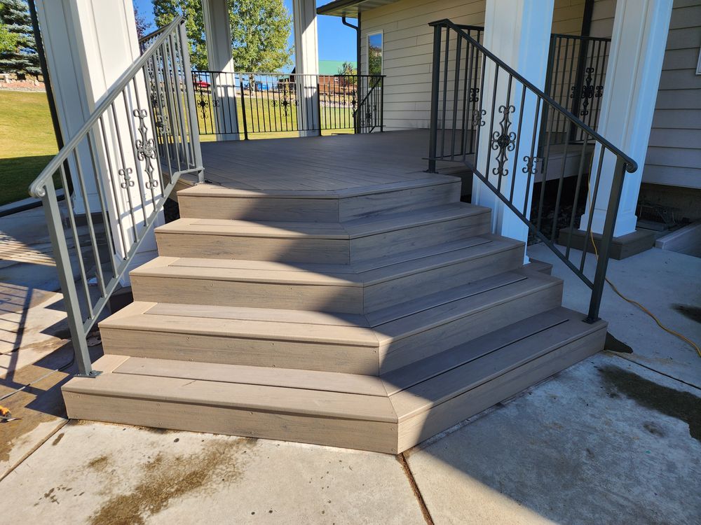 Composit Decks for Canyon Construction Services in Helena, MT