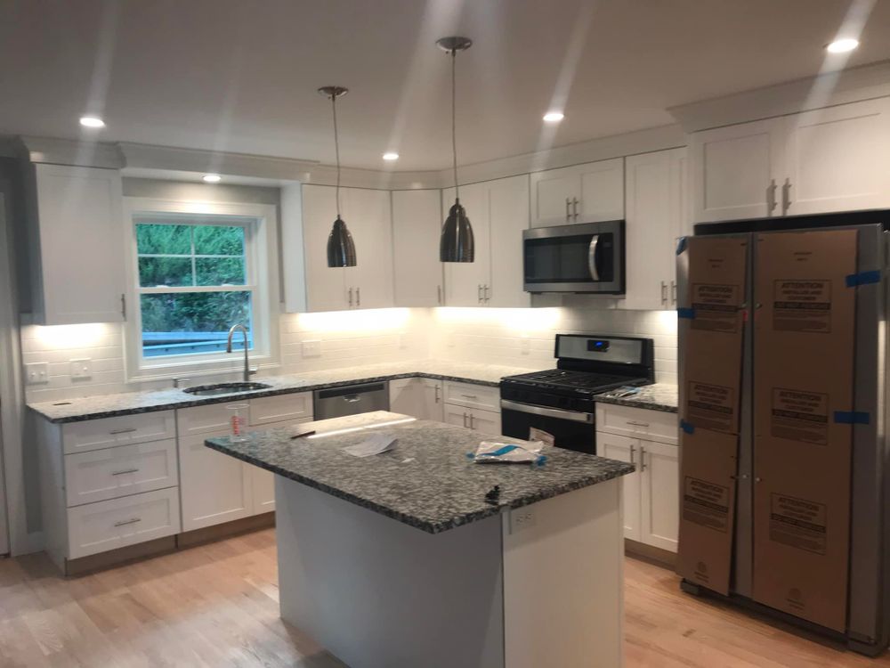 Lighting Installs for Nicholas Anthony Rais Licensed Electrician in Reading, MA