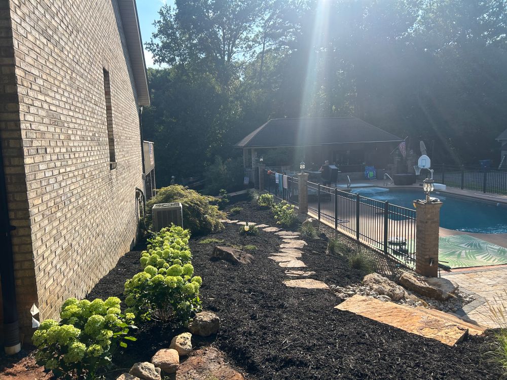 Transform your outdoor space with our expert commercial landscaping design service, tailored to enhance beauty, functionality, and curb appeal while reflecting your personal style and increasing property value. for Cook's Lawn & Landscaping in Taylorsville, NC