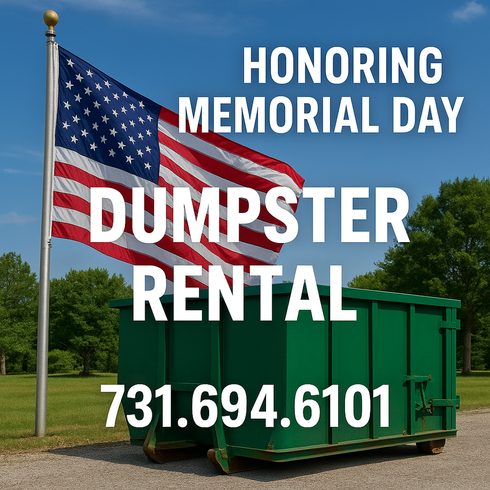 Dumpster Rental for R & R Enterprises in Jackson, TN