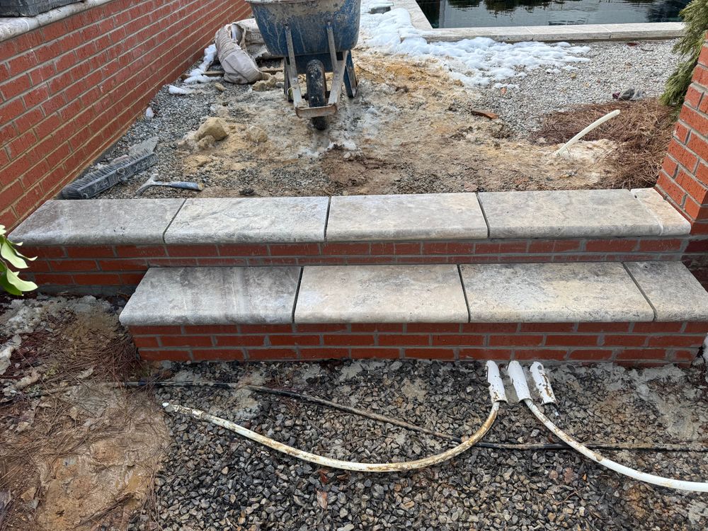 Enhance your home with our expert stair design and installation service, offering custom-crafted concrete stairs that blend durability with style, tailored to fit seamlessly into your home's unique aesthetic. for Tavarez Designs LLC in Huntsville, AL