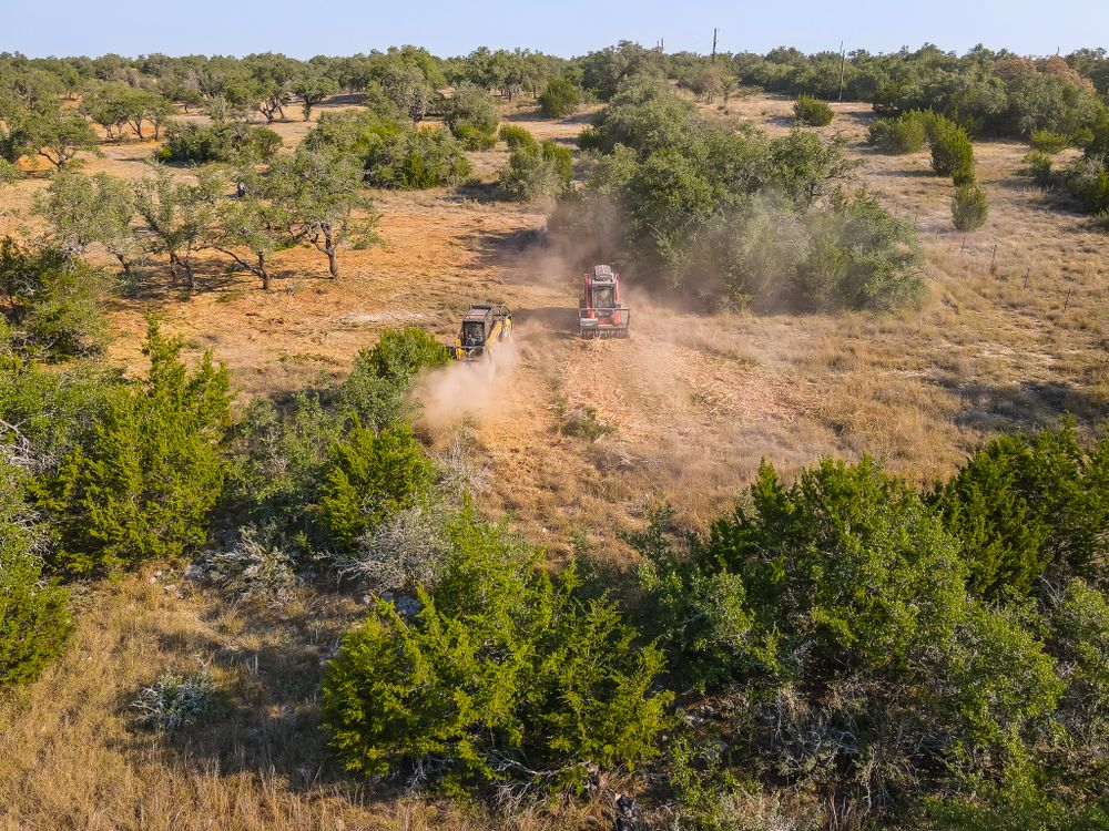 Land Clearing for 512 Land Clearing in Blanco County, TX