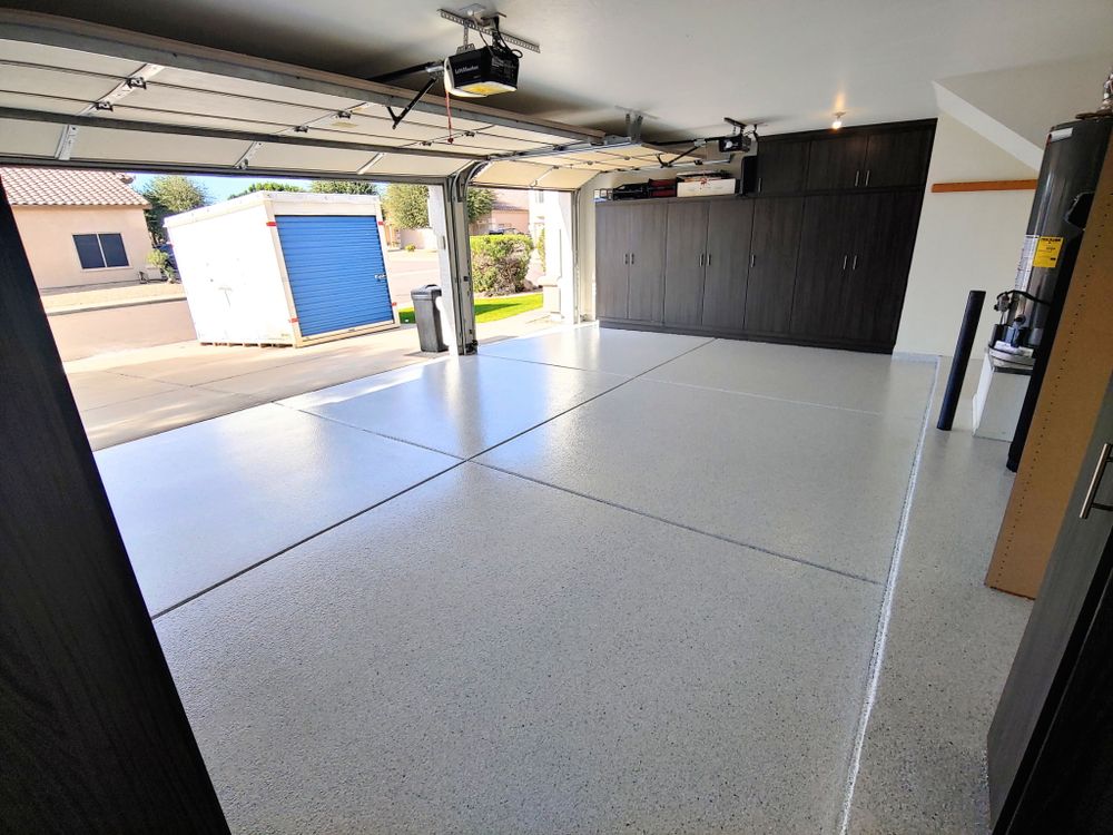 Polyaspartic & Epoxy Garages for PRYME EPOXY LLC in Mayer, AZ