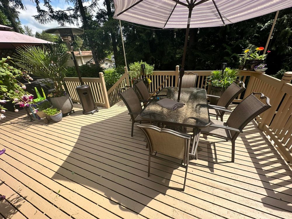 Transform your outdoor space with our expert deck and patio installation services, designed for durability and style. Enjoy year-round comfort and elegance that complements your home’s unique aesthetic. for Northwest Building and Design in Snohomish, WA