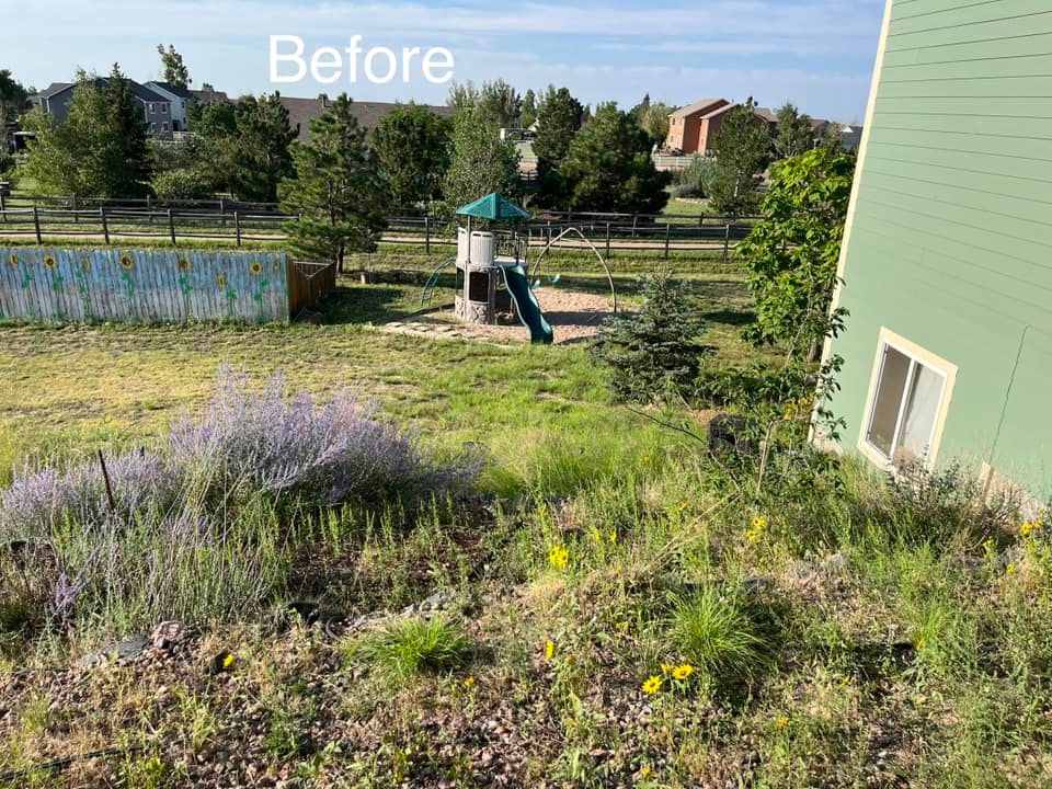 Fall and Spring Clean Up for Top of The Edge Landscape in Peyton,  CO