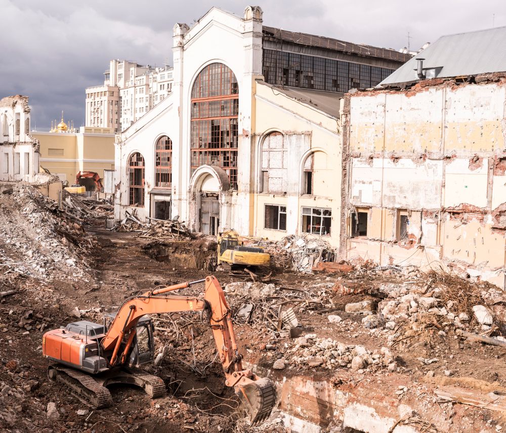 Commercial Demolition for Adams Demolition LLC in Georgia, 