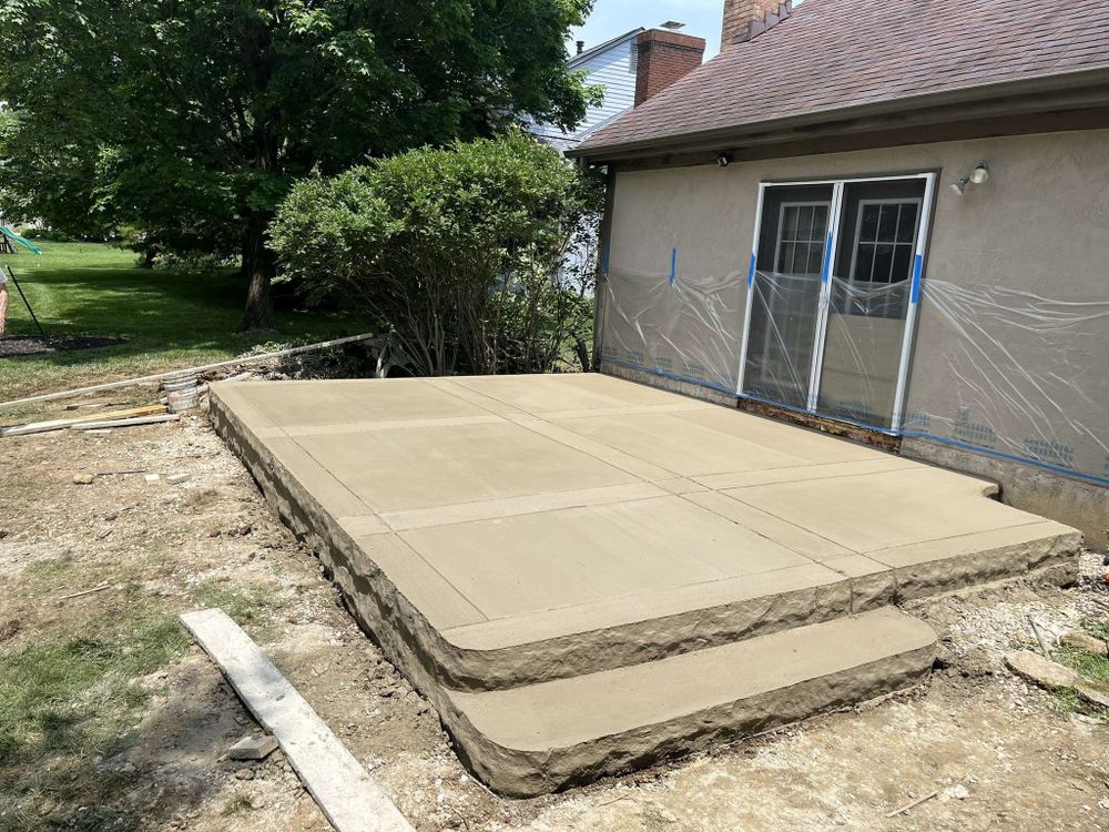 Elevate your home with our expert stair design and installation services. Offering custom concrete solutions, we blend functionality and style to create durable, stunning stairways that transform any space. for New Edge Concrete in Mount Vernon, OH