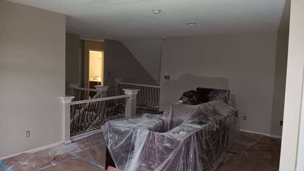 Fence and Full Home Interior Painting and Drywall repair for Dead Tree General Contracting in Carbondale, Illinois