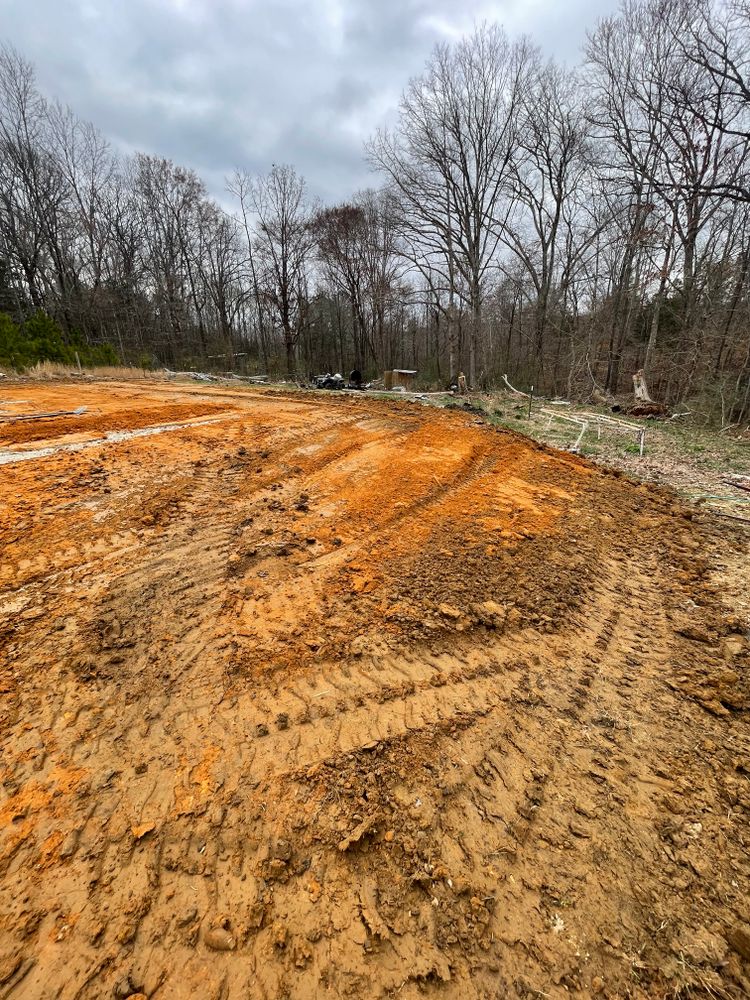 Pad, piers and foundation. for Maness Trucking & Excavation in Lexington, TN