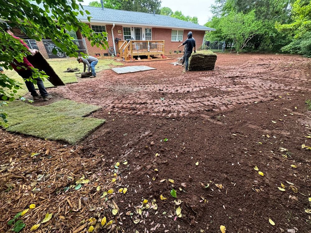 All Photos for Deeply Rooted Lawns – Hydroseeding & Sod Installation Services in Winder, GA